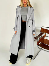 Charger l\'image dans la visionneuse de la galerie, EZwear Double Breasted Belted Trench Coat