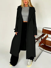 Charger l\'image dans la visionneuse de la galerie, EZwear Double Breasted Belted Trench Coat