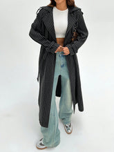 Charger l\'image dans la visionneuse de la galerie, EZwear Double Breasted Belted Trench Coat