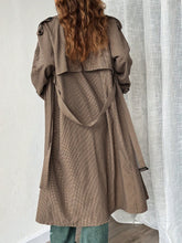 Charger l\'image dans la visionneuse de la galerie, EZwear Double Breasted Belted Trench Coat