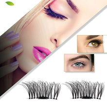 Load image into Gallery viewer, 1 Pair 3D Magnet False Eyelash