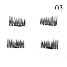 Load image into Gallery viewer, 1 Pair 3D Magnet False Eyelash