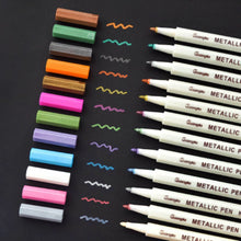 Load image into Gallery viewer, 10 Colored Metal Colored Pens