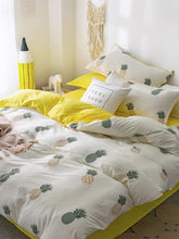 Load image into Gallery viewer, Pineapple Print Sheet Set