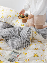 Charger l\'image dans la visionneuse de la galerie, Flower Print Bedding Set Without Filler