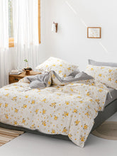 Charger l\'image dans la visionneuse de la galerie, Flower Print Bedding Set Without Filler
