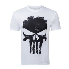 Charger l\'image dans la visionneuse de la galerie, White Skull 3D T-Shirt