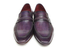 Load image into Gallery viewer, Paul Parkman Men&#39;s Purple Loafers Handmade Slip-On Shoes (ID#068-PURP)