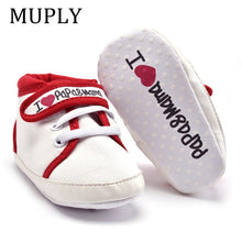 Load image into Gallery viewer, 0-18M Baby Mocassins Infant Toddler Baby Boys Girls Print Letter