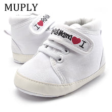 Load image into Gallery viewer, 0-18M Baby Mocassins Infant Toddler Baby Boys Girls Print Letter