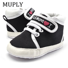 Load image into Gallery viewer, 0-18M Baby Mocassins Infant Toddler Baby Boys Girls Print Letter