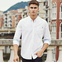 Charger l\'image dans la visionneuse de la galerie, Pioneer Camp casual shirt men brand clothing 2019 new long sleeve slim fit solid male shirt