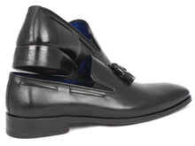 Load image into Gallery viewer, Paul Parkman Men&#39;s Tassel Loafer Black Leather Upper &amp; Leather Sole (ID#5141-BLK)