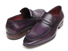Load image into Gallery viewer, Paul Parkman Men&#39;s Purple Loafers Handmade Slip-On Shoes (ID#068-PURP)