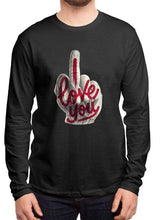 Charger l\'image dans la visionneuse de la galerie, I Love You Full Sleeves Black,Green,Purple T-shirt
