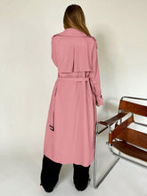 Load image into Gallery viewer, EZwear Double Breasted Belted Trench Coat