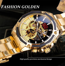 Load image into Gallery viewer, Popular Pure Mechanical Watch for Men with High Appearance, Luxurious, Cool, Fashionable and Unique Fully Automatic Mechanical Watch for Men, Many Crafts and Handsome Popular Sales Watch for Male Students and Young Men.