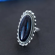 Charger l\&#39;image dans la visionneuse de la galerie, Women&#39;s Ring Silver Ring Fine Jewelry Vintage Turquoise Hollow Elegant Ring