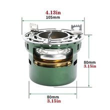 Load image into Gallery viewer, Camping Gear and Accessories Alcohol Stove Outdoor Furnace Portable