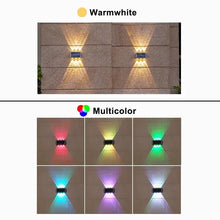 Load image into Gallery viewer, Solar Lights for Outside Solar Fence Lights Outdoor Waterproof