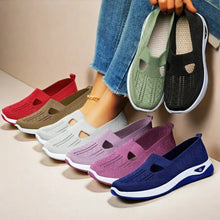 Load image into Gallery viewer, Comfortable Summer Shoes for Elderly Women Breathable Anti Slip Soft Sole