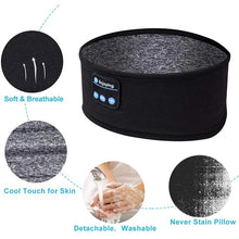 Load image into Gallery viewer, Wireless Bluetooth Headband Sleeping Headphones Sports Earphone Music