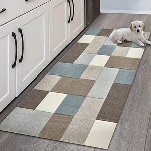 Modern Kitchen Mat Home Entrance Doormat Washable Kitchen Carpet Living Room