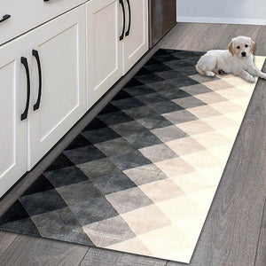 Modern Kitchen Mat Home Entrance Doormat Washable Kitchen Carpet Living Room