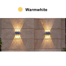 Load image into Gallery viewer, Solar Lights for Outside Solar Fence Lights Outdoor Waterproof