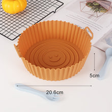 Load image into Gallery viewer, 20cm Air Fryers Oven Baking Tray Fried Chicken Basket Mat AirFryer Silicone