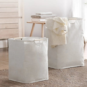 1PC Capacity Storage Dirty Clothes Basket Fabric Laundry Basket Portable Storage