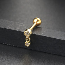 Charger l\&#39;image dans la visionneuse de la galerie, Daith Ear Ring Piercing Earrings for Women Jewelry 2023 1PC Gold Color Star