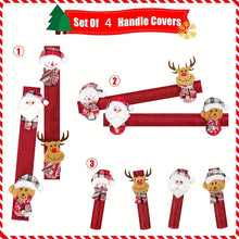Charger l\'image dans la visionneuse de la galerie, Christmas Refrigerator Door Handle Glove Set, Handle Gloves Home Decorations Door Handle Gloves Microwave Oven Handle Gloves Chr