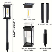 Load image into Gallery viewer, Solar Pathway Lights Solar Lights Outdoor Solar Powered Garden Lights for Walkway