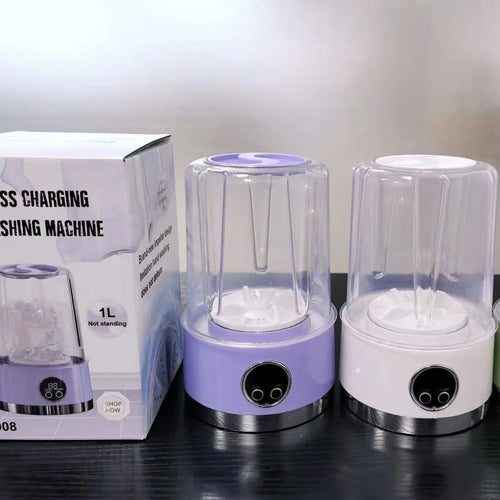 2025 new charging mini washing machine for underwear and socks, portable wireless