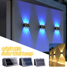 Load image into Gallery viewer, Solar Lights for Outside Solar Fence Lights Outdoor Waterproof