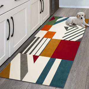 Modern Kitchen Mat Home Entrance Doormat Washable Kitchen Carpet Living Room