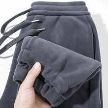 Load image into Gallery viewer, Men’s Double-Sided Fleece Pants – Thickened Winter Sports &amp; Casual Trousers with Elastic Waist