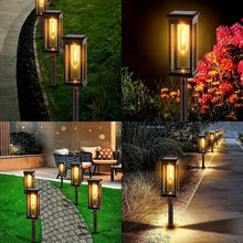 Load image into Gallery viewer, Solar Pathway Lights Solar Lights Outdoor Solar Powered Garden Lights for Walkway