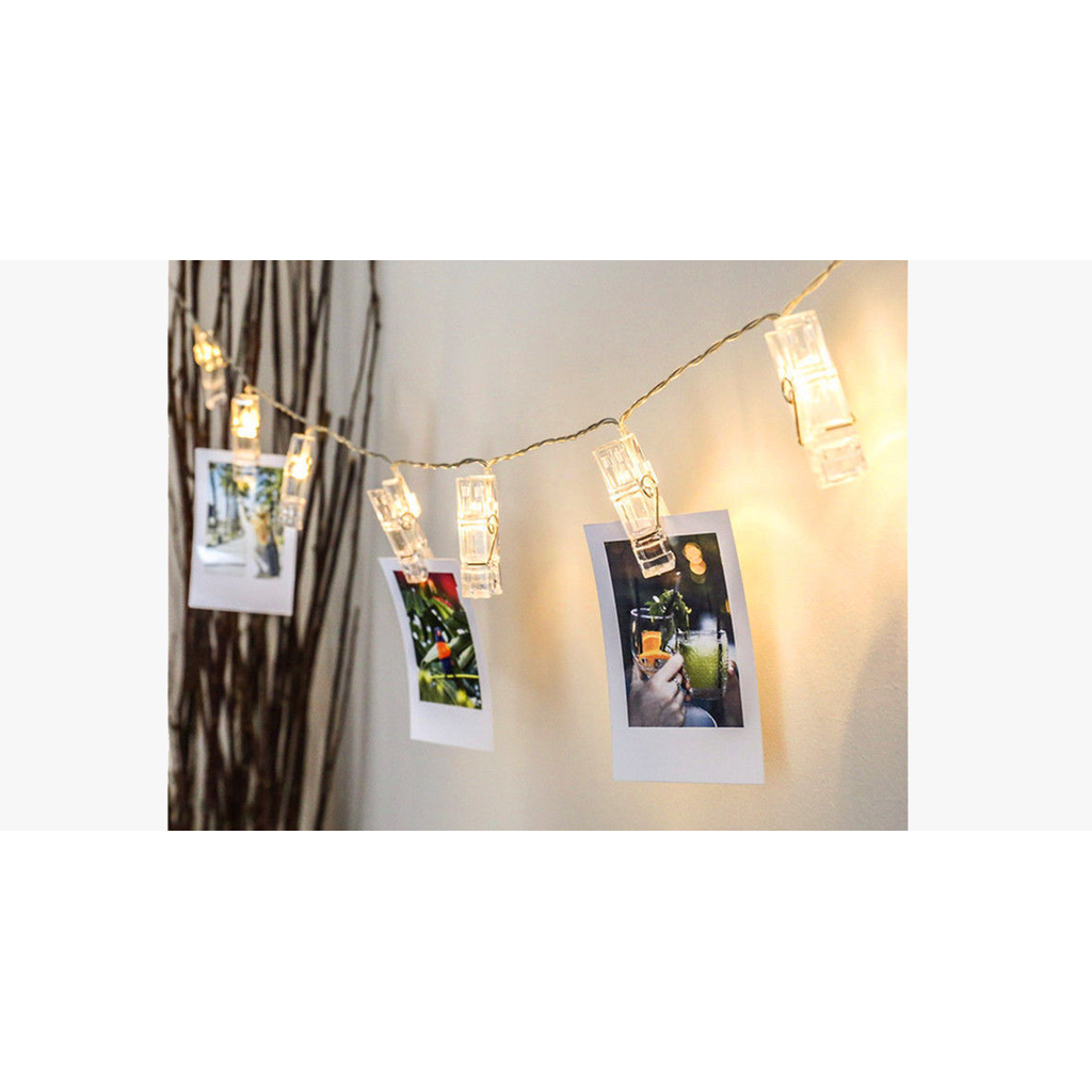 LED Hanging Photo Clips String Light  (Ships From USA)