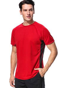 Men''s Rash Guard Short Sleeve Swim Shirts Sportwear Loose Fit Upf 50