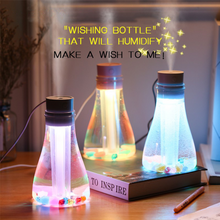 Load image into Gallery viewer, 500mL Car Mist Humidifier Diffuser Colorful Night Light Cool Humidifier Desktop Quiet USB Home Humidifier with Luminous Stone