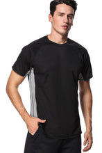 Load image into Gallery viewer, Men&#39;&#39;s Rash Guard Short Sleeve Swim Shirts Sportwear Loose Fit Upf 50