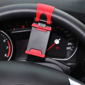 Car Steering Wheel Phone Socket Holder – Keeps Your Phone In Place! (Ships within USA only)