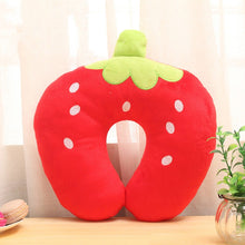 Load image into Gallery viewer, Comfortable Multi-Color Cartoon Animal U Shaped Travel Neck Pillow