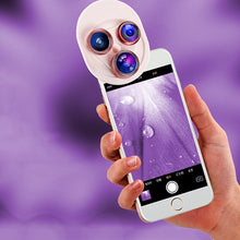 Load image into Gallery viewer, 4 In 1 Rotating Mobile Phone Lens