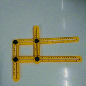Plastic Multifunction Four Folding Measuring Scale