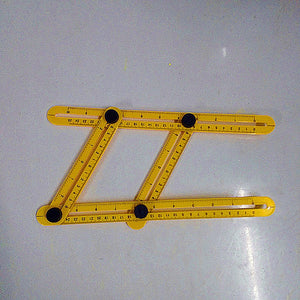 Plastic Multifunction Four Folding Measuring Scale