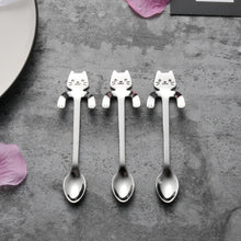 Load image into Gallery viewer, Cartoon Cat Spoon