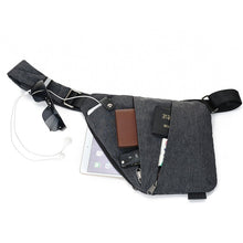 Load image into Gallery viewer, Men&#39;s Thin Inclined Shoulder Bag